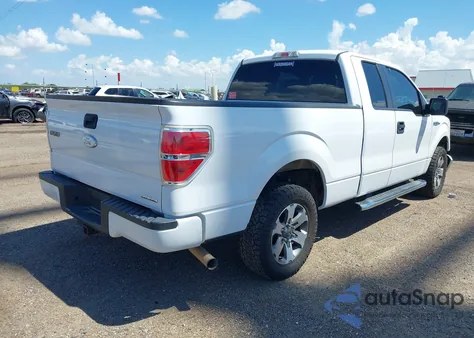 2014 Ford F-150 Stx from USA, damaged, VIN 1FTFX1CF3EKE68957